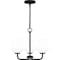 Quoizel Nielson Pendant 3 Lights Matte Black NIE2817MBK - alternate 1